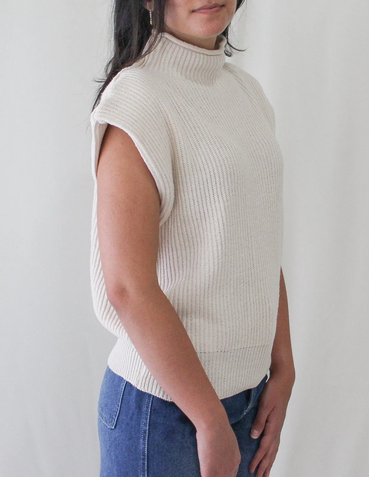 Marshmallow Knit Top