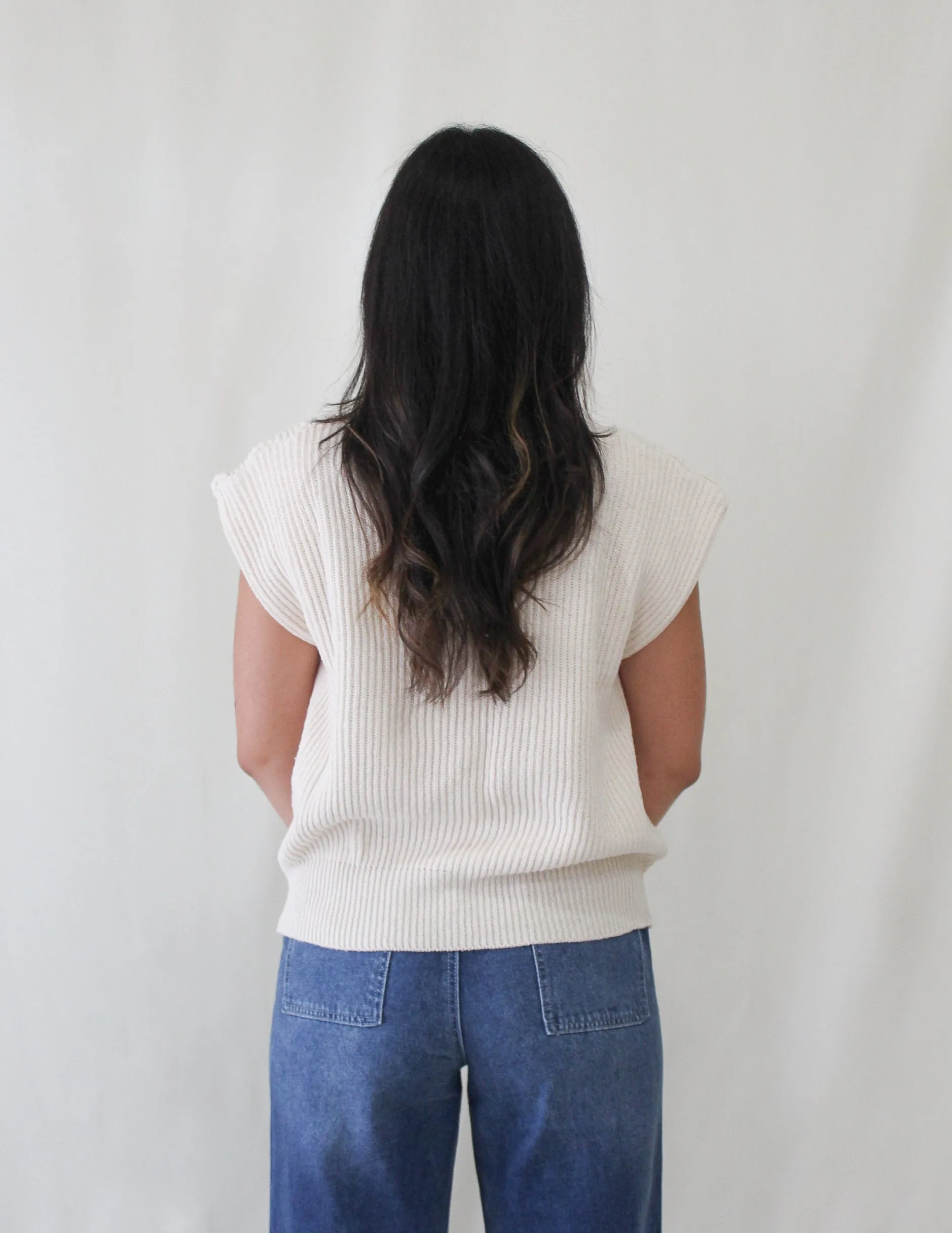 Marshmallow Knit Top