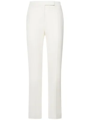 Max Mara   Idoneo cady straight pants 