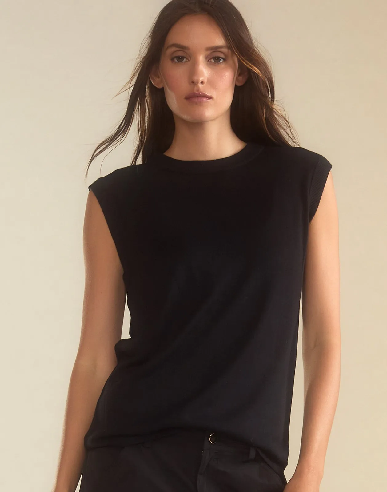 Mica Sleeveless Knit Top