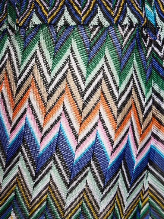 Missoni   Chevron lurex wide pants 