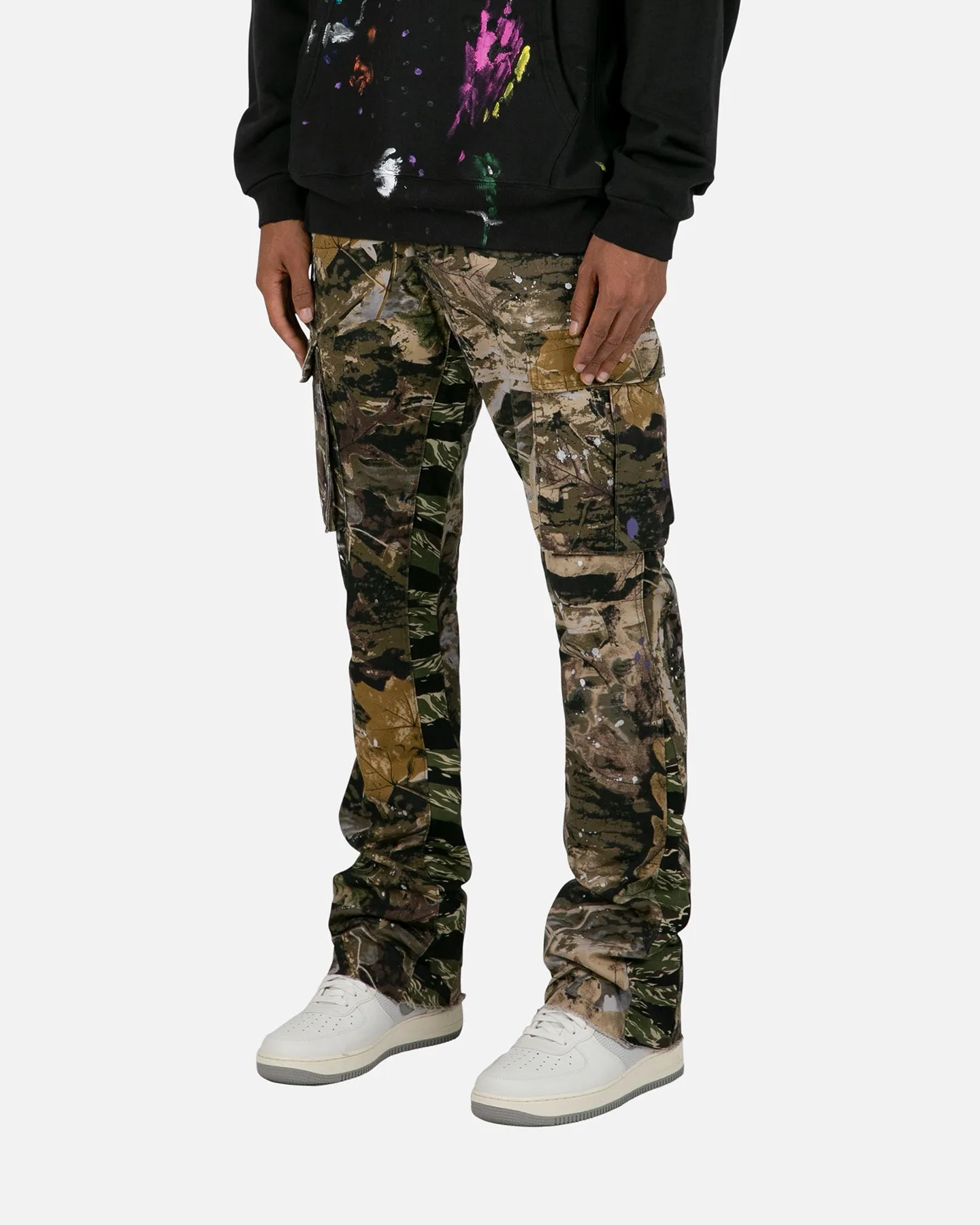 MNML Bootcut Cargo Pants Hunter Camo