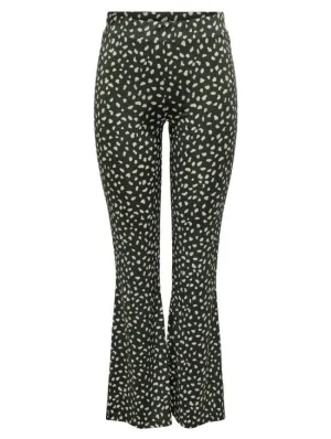 Onlrita Flared Pants Cs Jrs - Groen Dessin