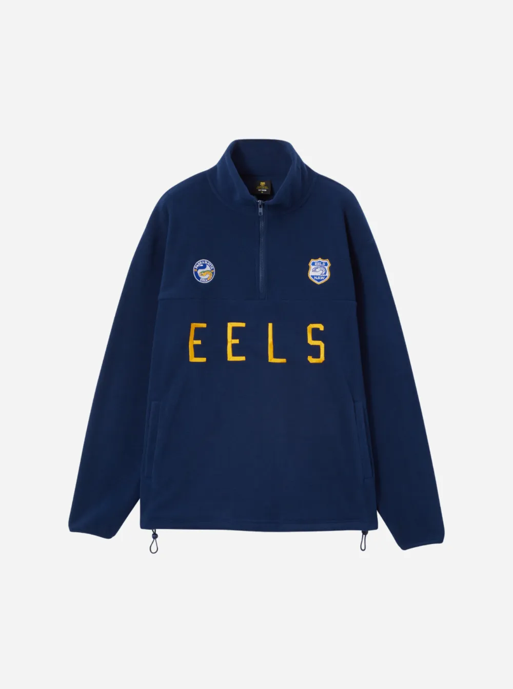 Parramatta Eels Adult 1/4 Zip Microfleece Jumper