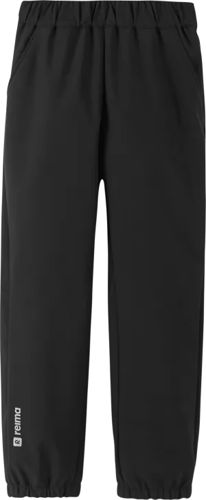 Reima Kids&#x27; Helppo Softshell Pants Black | Buy Reima Kids&#x27; Helppo Softshell Pants Black here | Outnorth