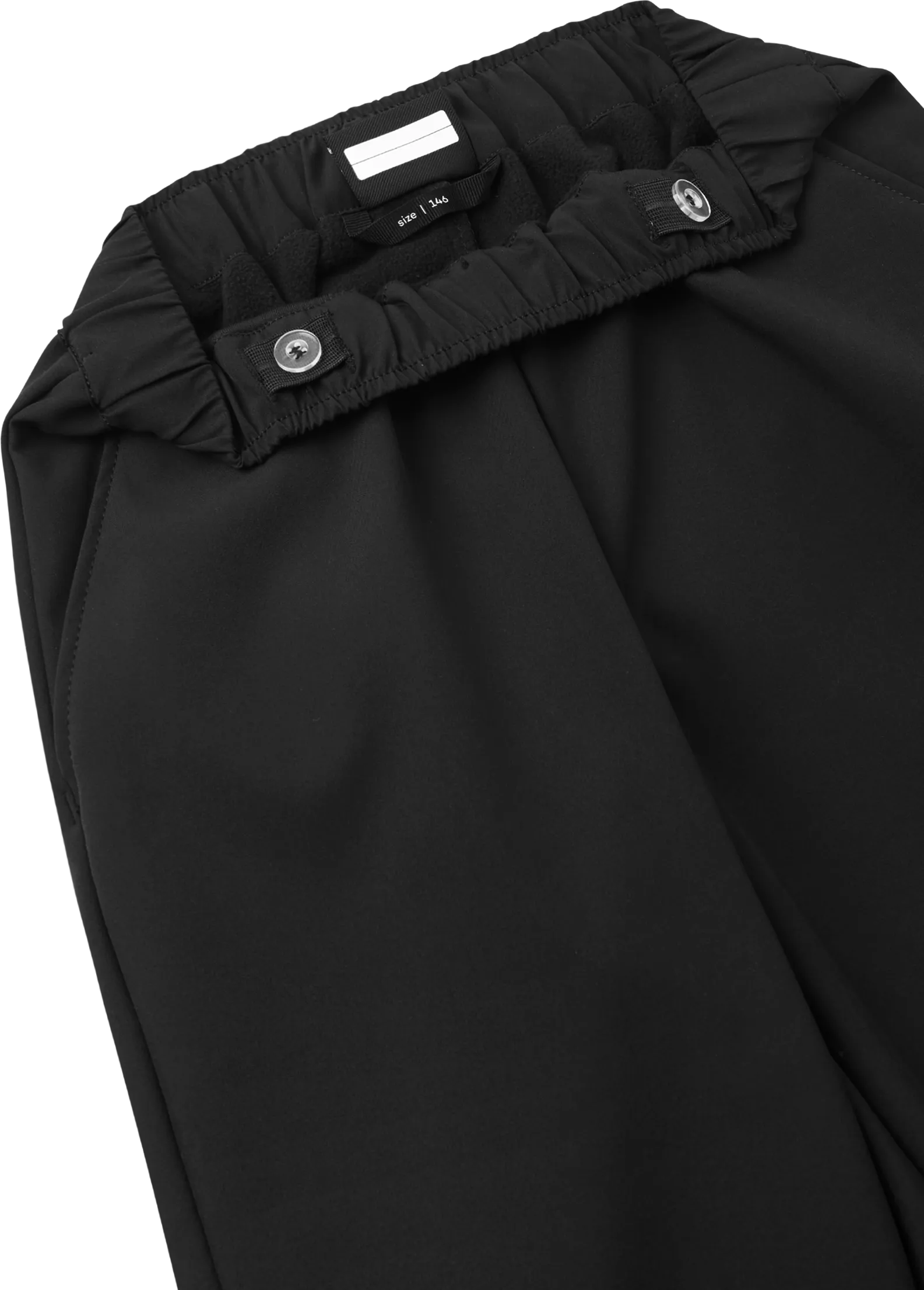 Reima Kids&#x27; Helppo Softshell Pants Black | Buy Reima Kids&#x27; Helppo Softshell Pants Black here | Outnorth