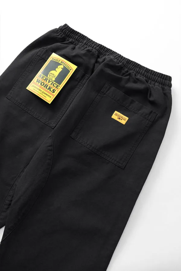 Service Works Classic Chef Pants - Black