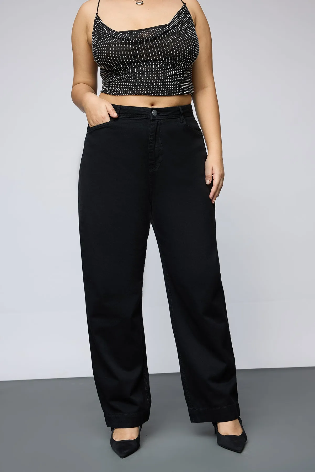 Shadow Play Curve Straight Leg Jeans