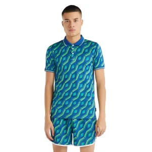 Umbro Jacquard Mens Polo Shirt