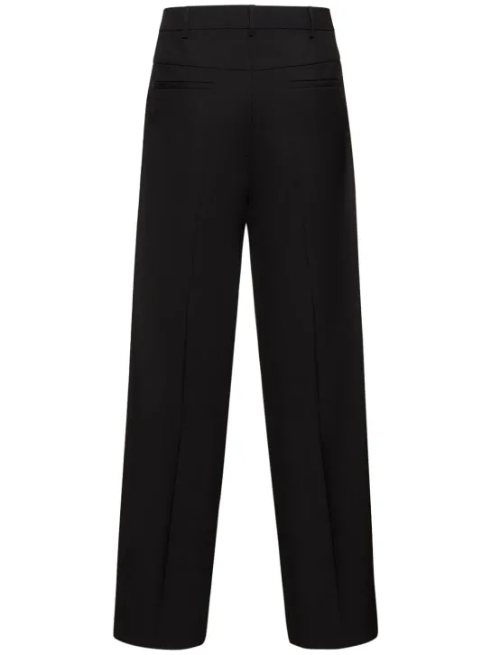 Valentino   Tailored wool straight pants 