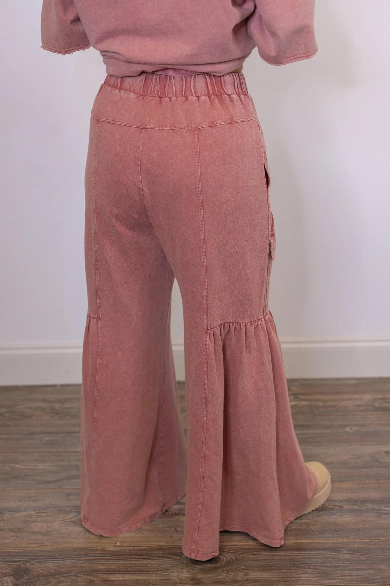 Vintage Trends Washed Rose Pants