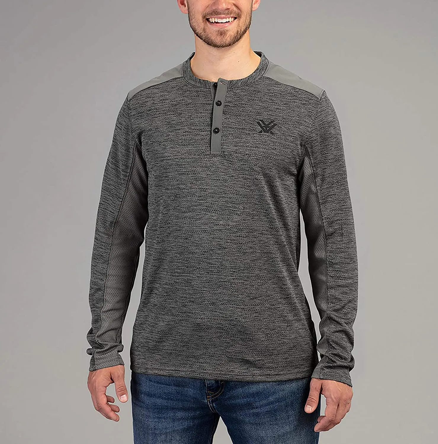 Vortex Optics Northern Heights Henley Long Sleeve Shirt