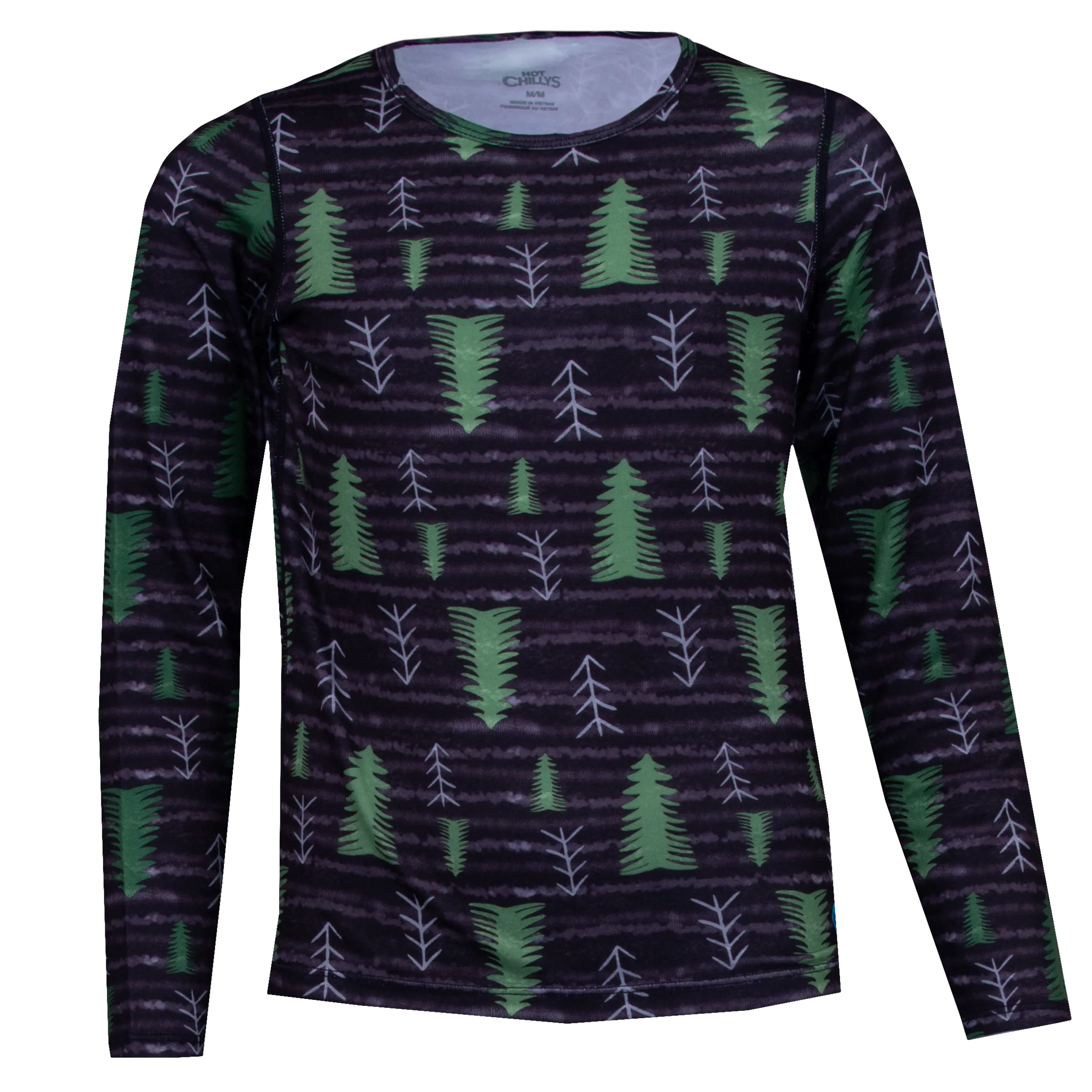 Youth Originals Print Crewneck - Black Pine Tree